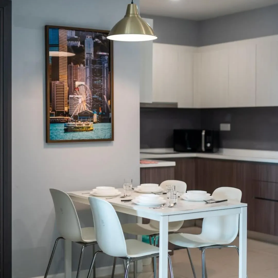 Daire High Floor Suasana Suites 5 In Jb City With Wifi Johor Bahru